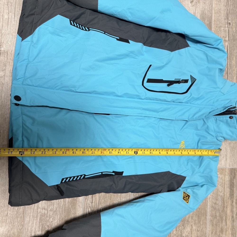 Women's Vintage Whatdo Teal Ski Jacket Size Medium - Picture 3 of 10
